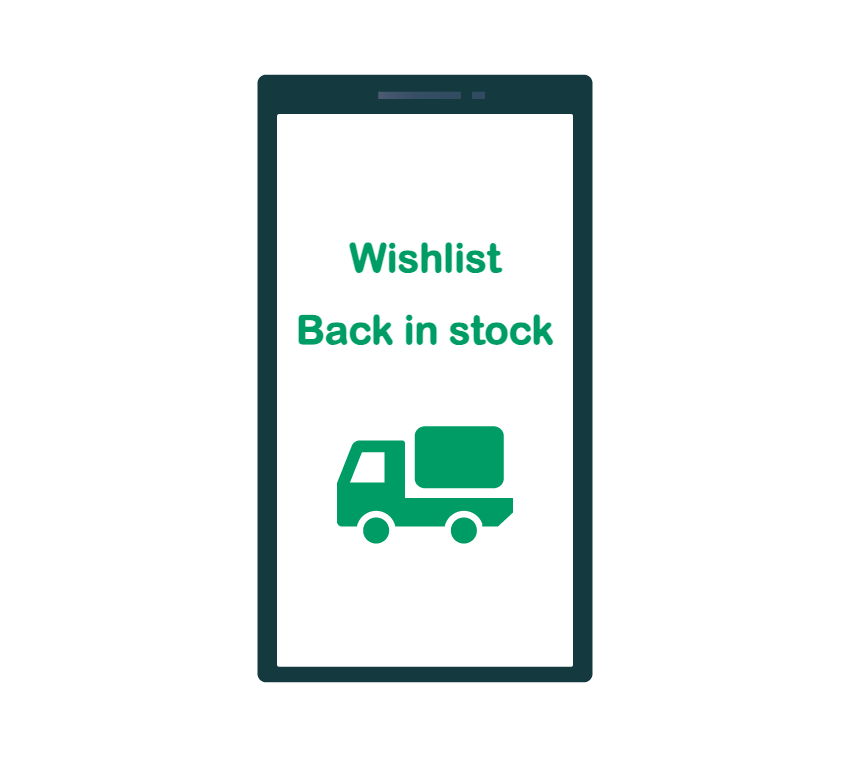 Back-in-stock notifications feature
