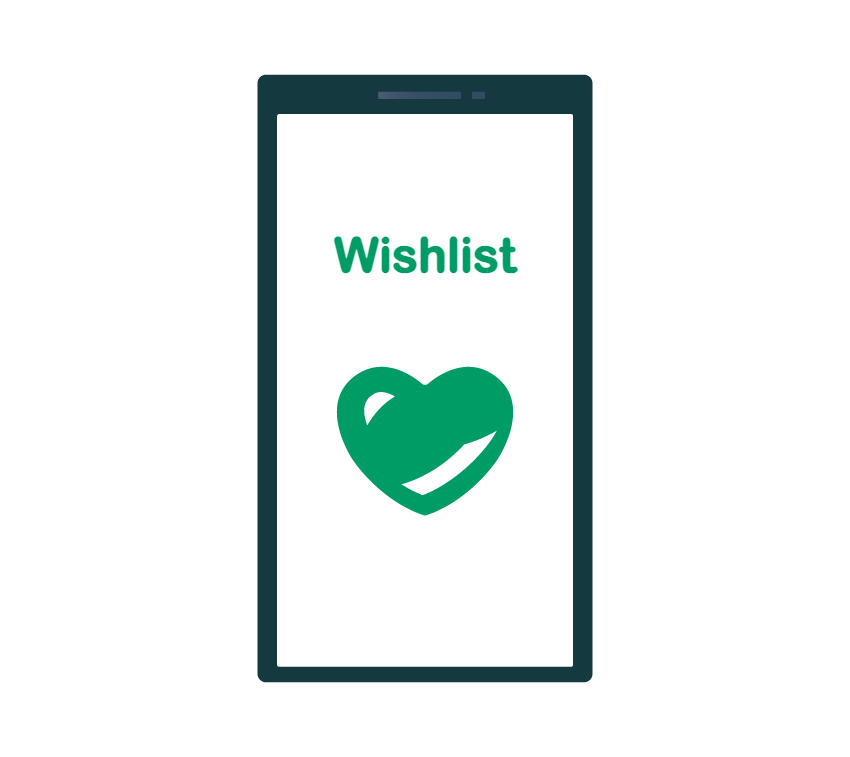 Wishlist feature