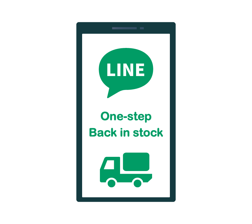 One-step LINE back-in-stock alerts feature