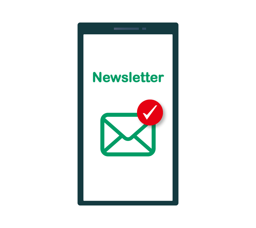 Email newsletters feature