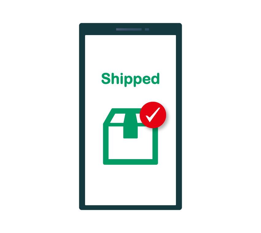 Shipping follow-up feature