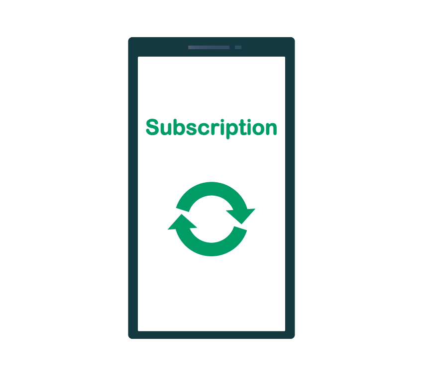 Subscription app integrations feature