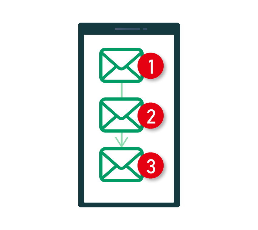 Drip campaigns feature