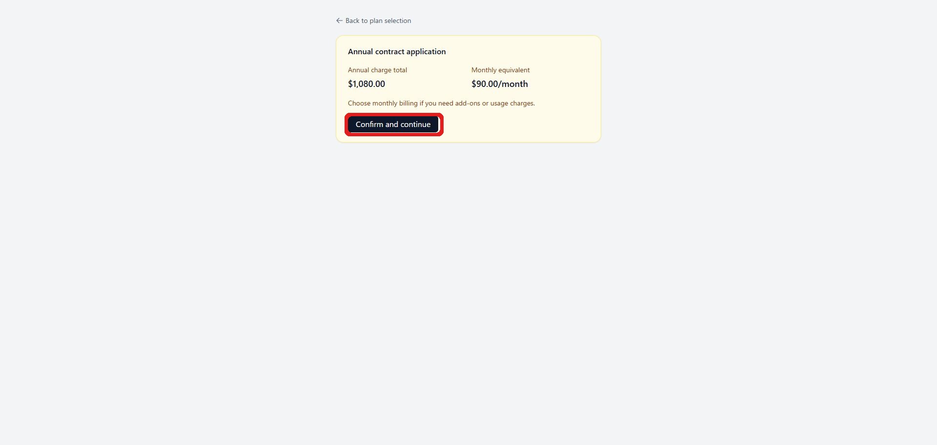 Review the contract and upgrade