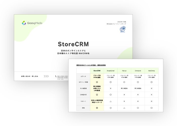 StoreCRM Product Guide